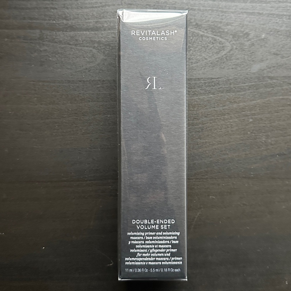 RevitaLash "Double Ended Volumizing Primer and Mascara" NEW & SEALED